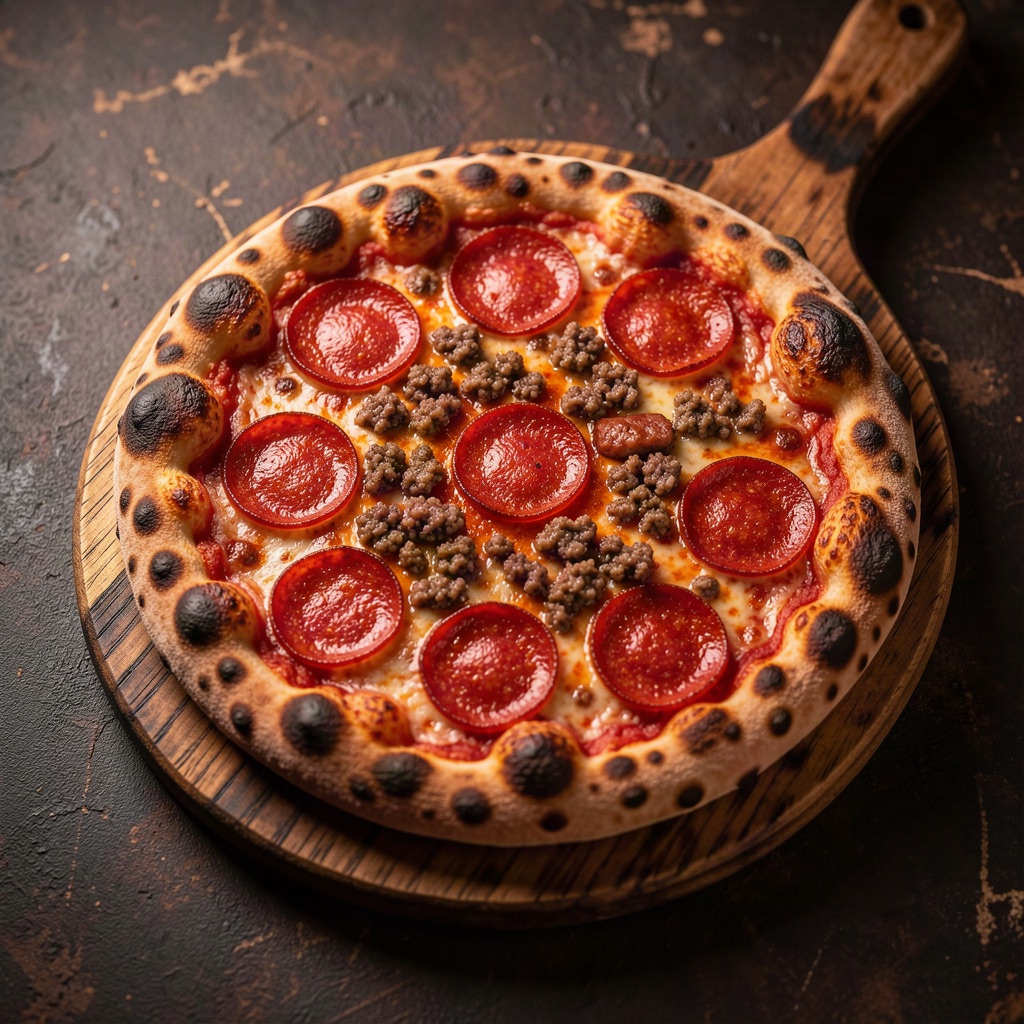 Pepperoni & Sausage pizza