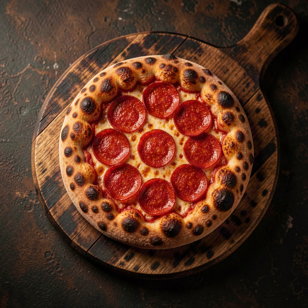 Personal Pepperoni pizza
