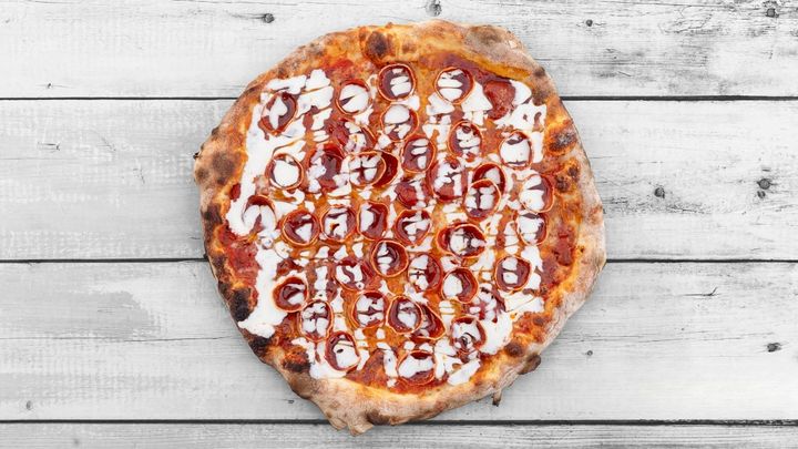 Mike’s Cool Pep pizza