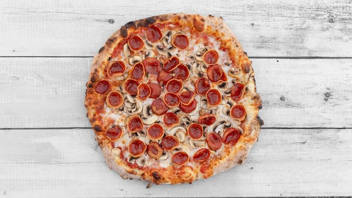 Pep Mushrooms pizza